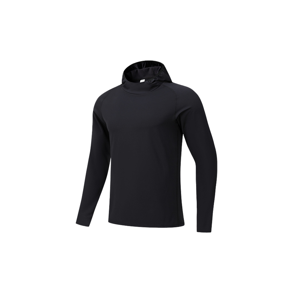 Men Workout Hooded Shirt