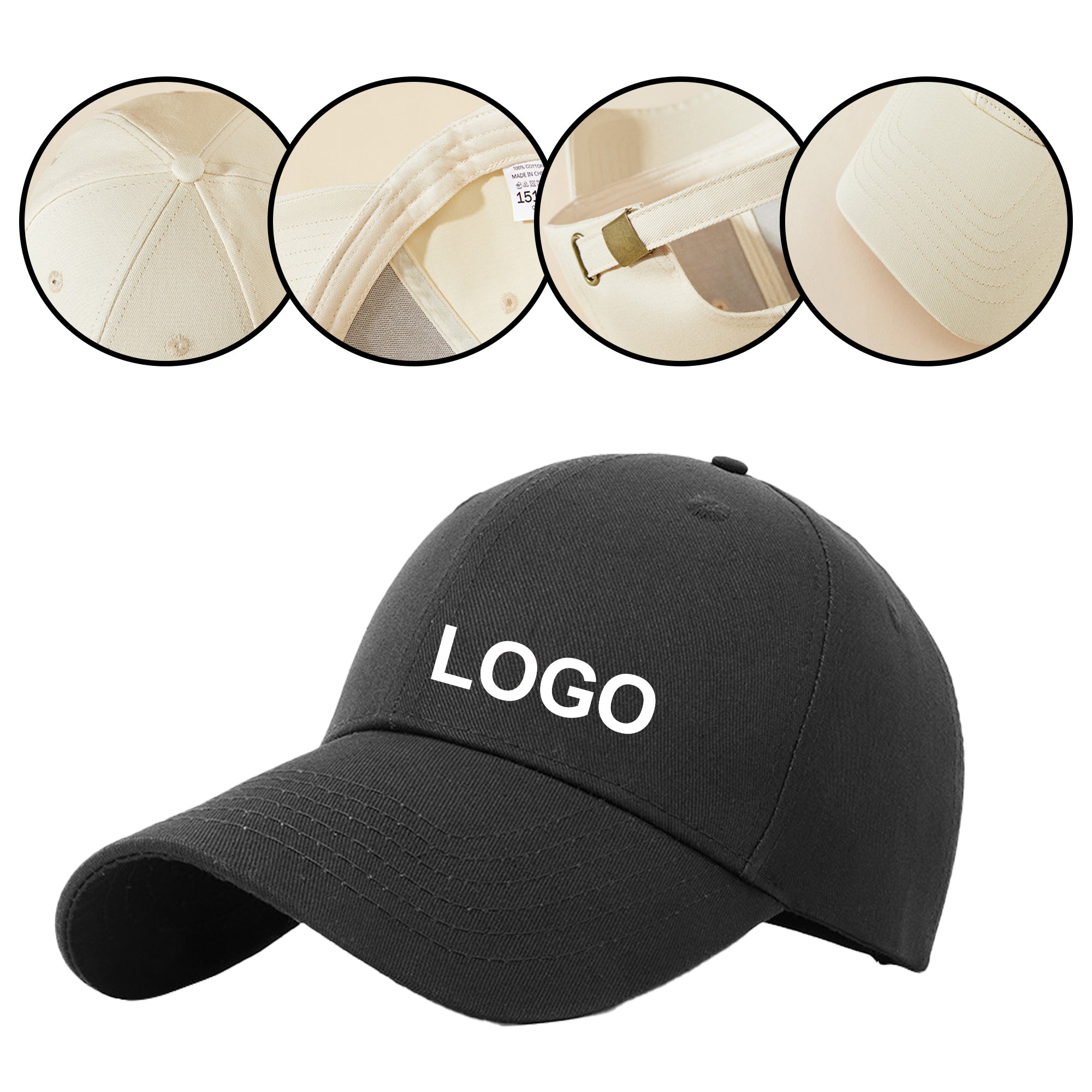 Breathable Cotton Sports Cap