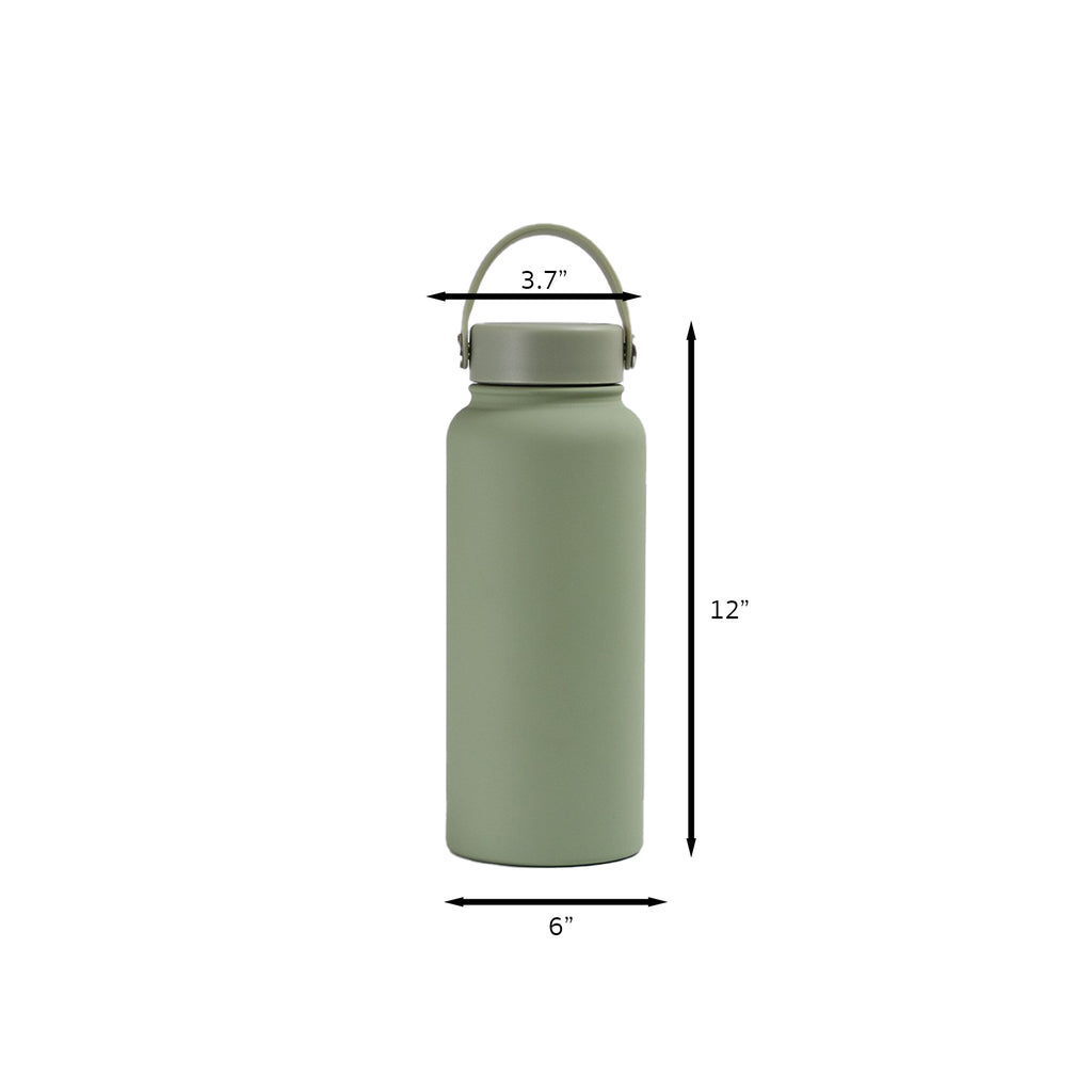 Dual Lid Hydration Bottle