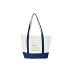 Durable Zippered Canvas Tote