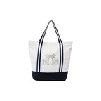Durable Zippered Canvas Tote