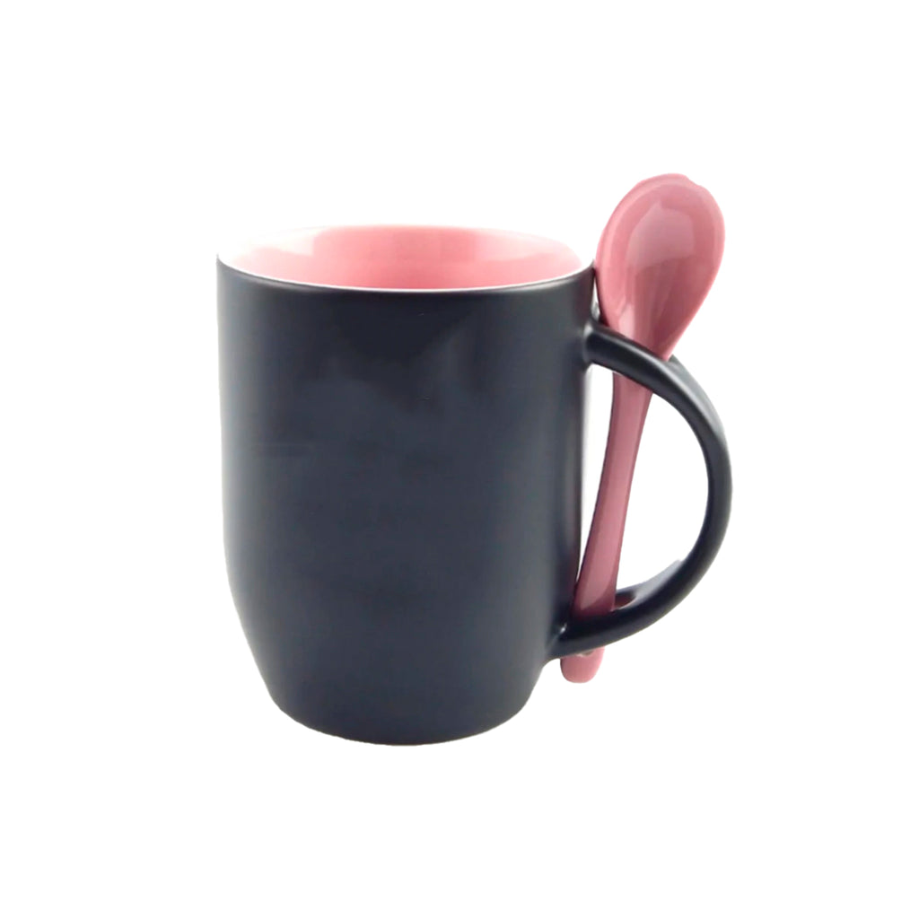 Coffee Mug With Spoon