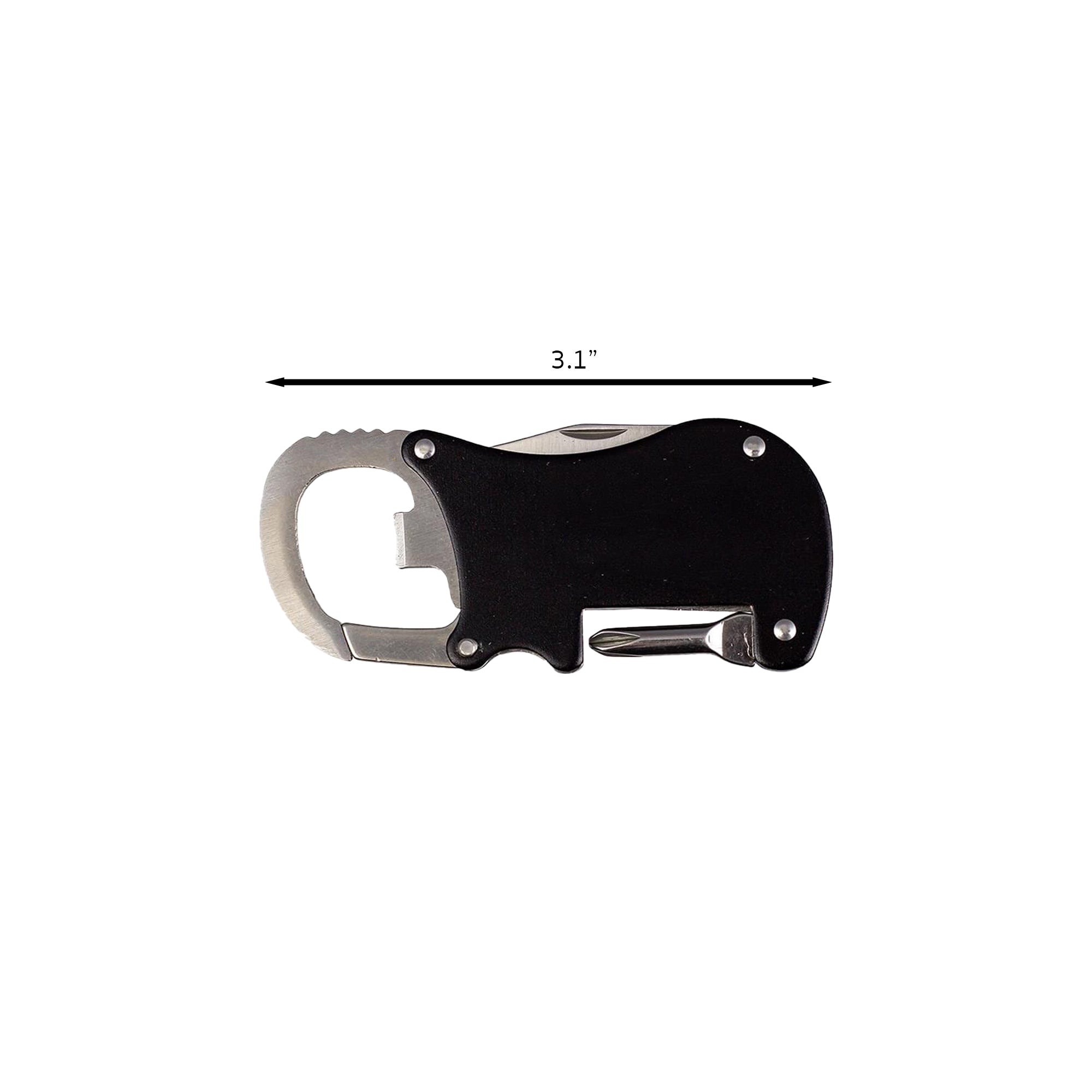 Multi-Tool Carabiner Opener