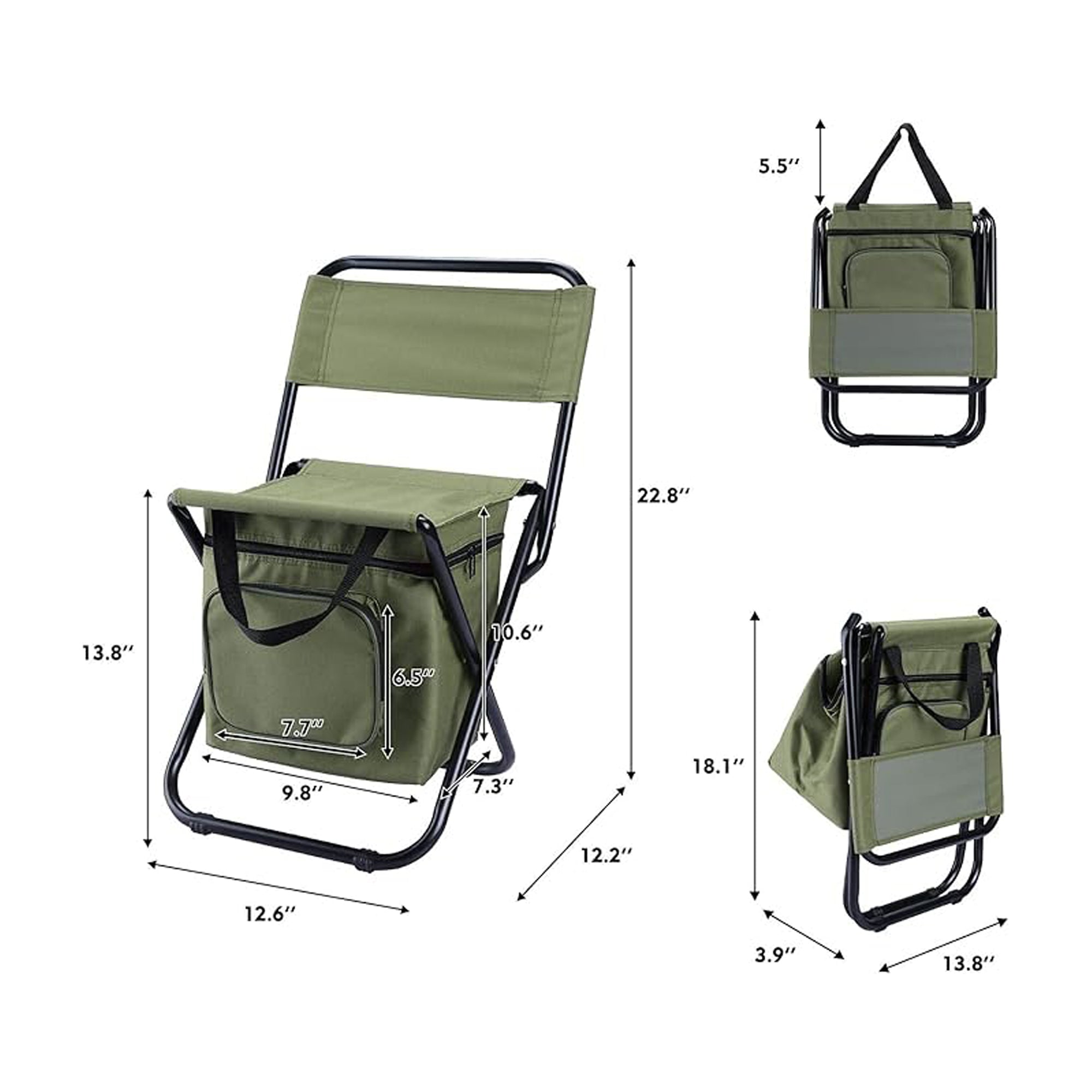 Foldable Cooler Seat