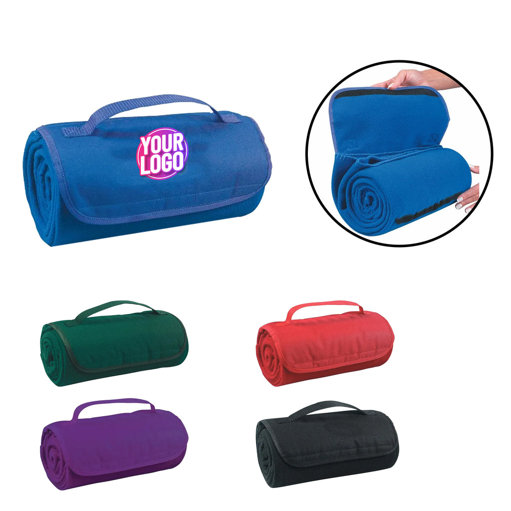 Compact Rollable Picnic Blanket