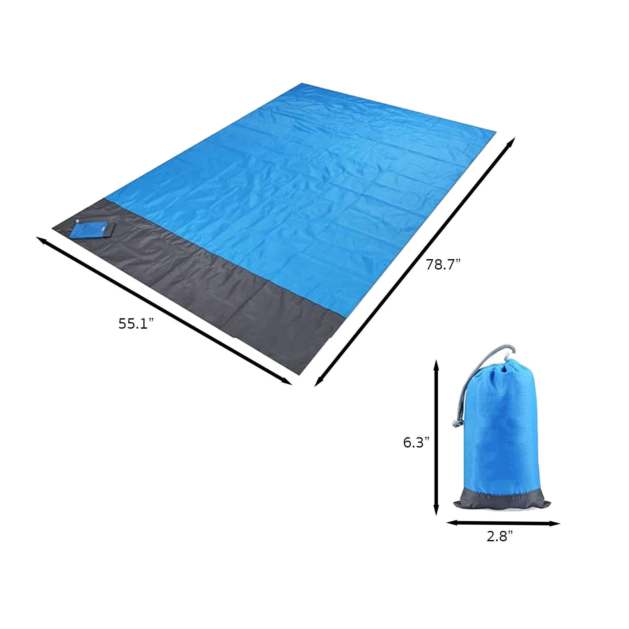 Foldable Travel Picnic Blanket