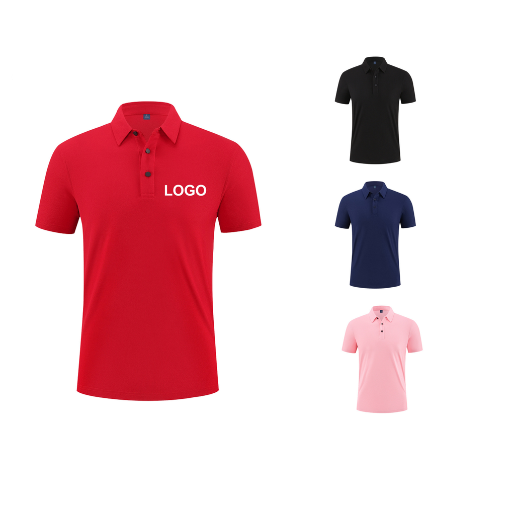 Lightweight Breathable Casual Polo Shirt