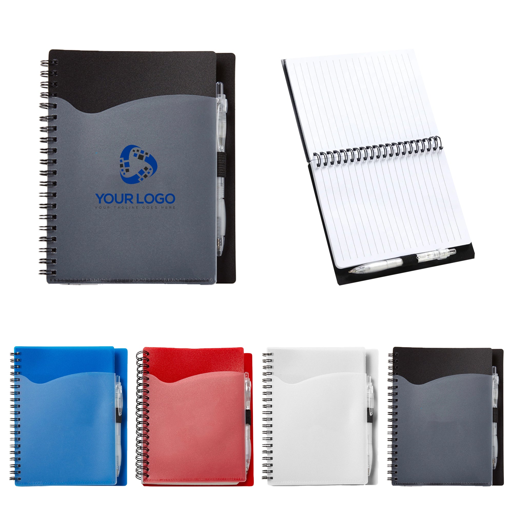 Notebook With Pocket