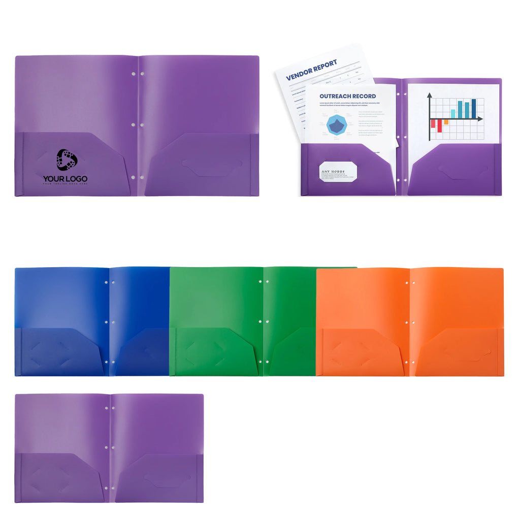 Durable Plastic Folders