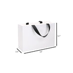 Ribbon Handle Shopping Bag