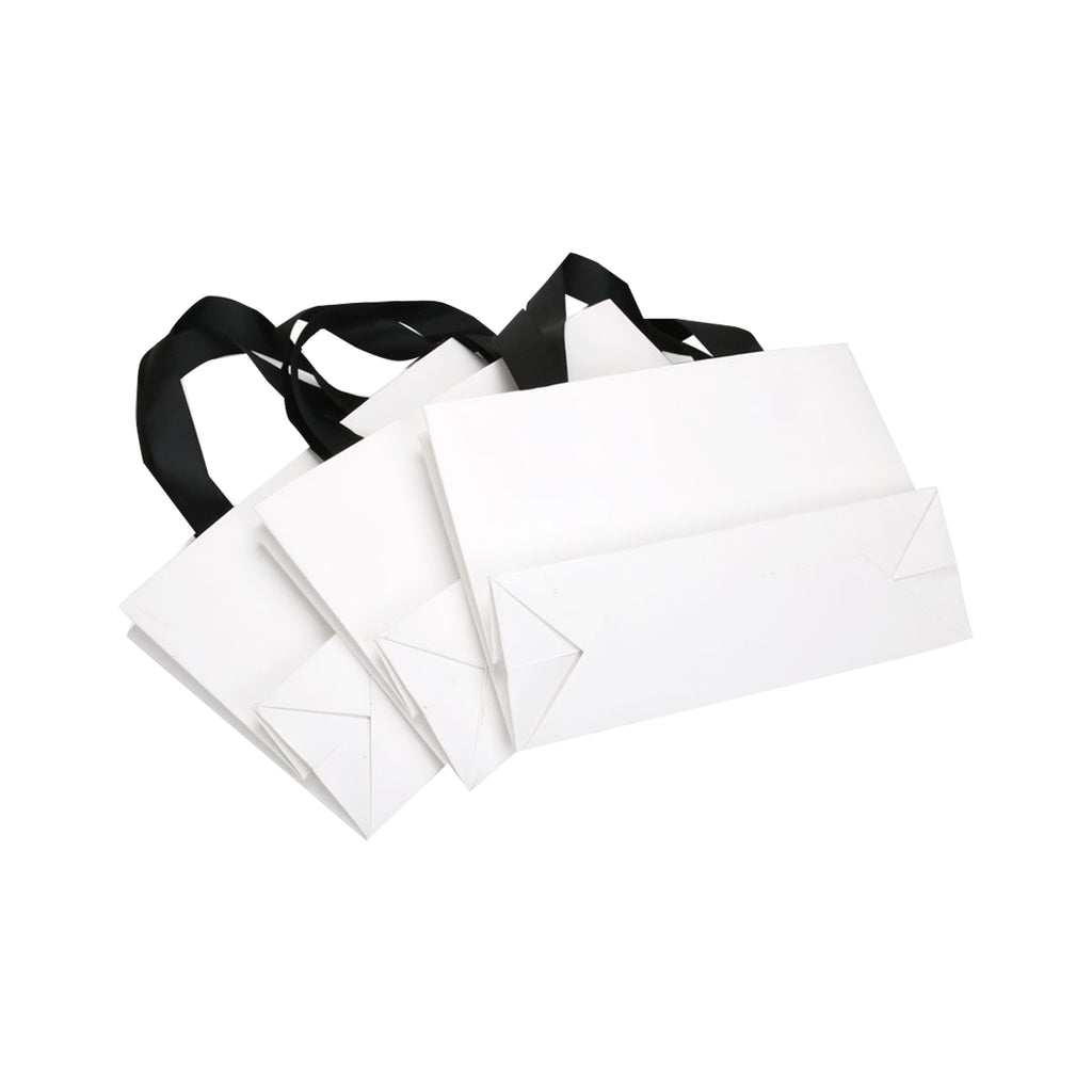 Ribbon Handle Shopping Bag