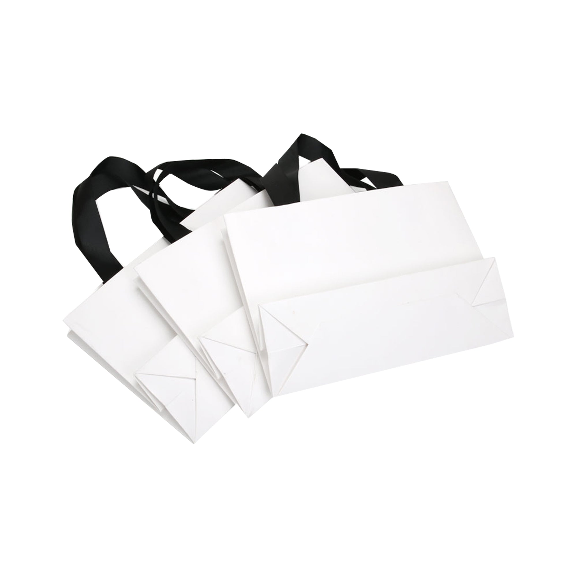 Ribbon Handle Shopping Bag