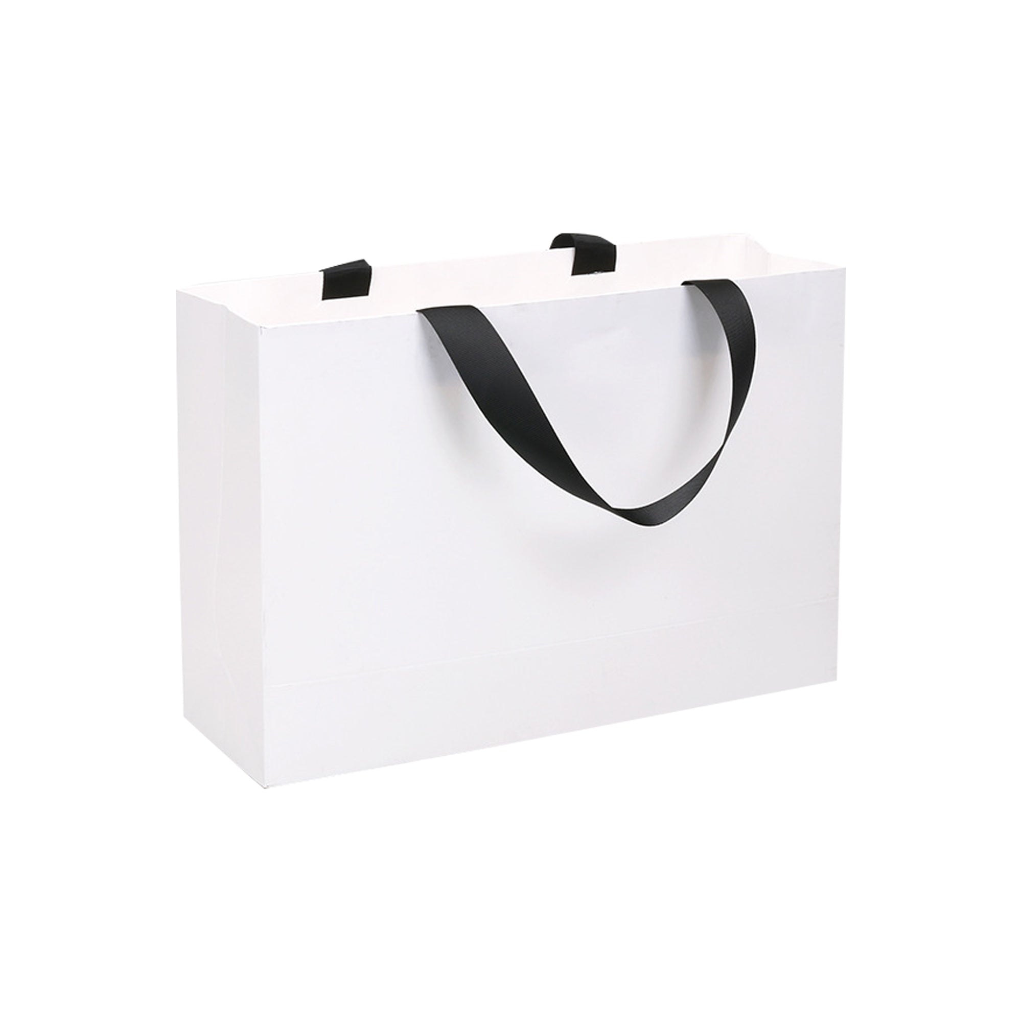 Ribbon Handle Shopping Bag